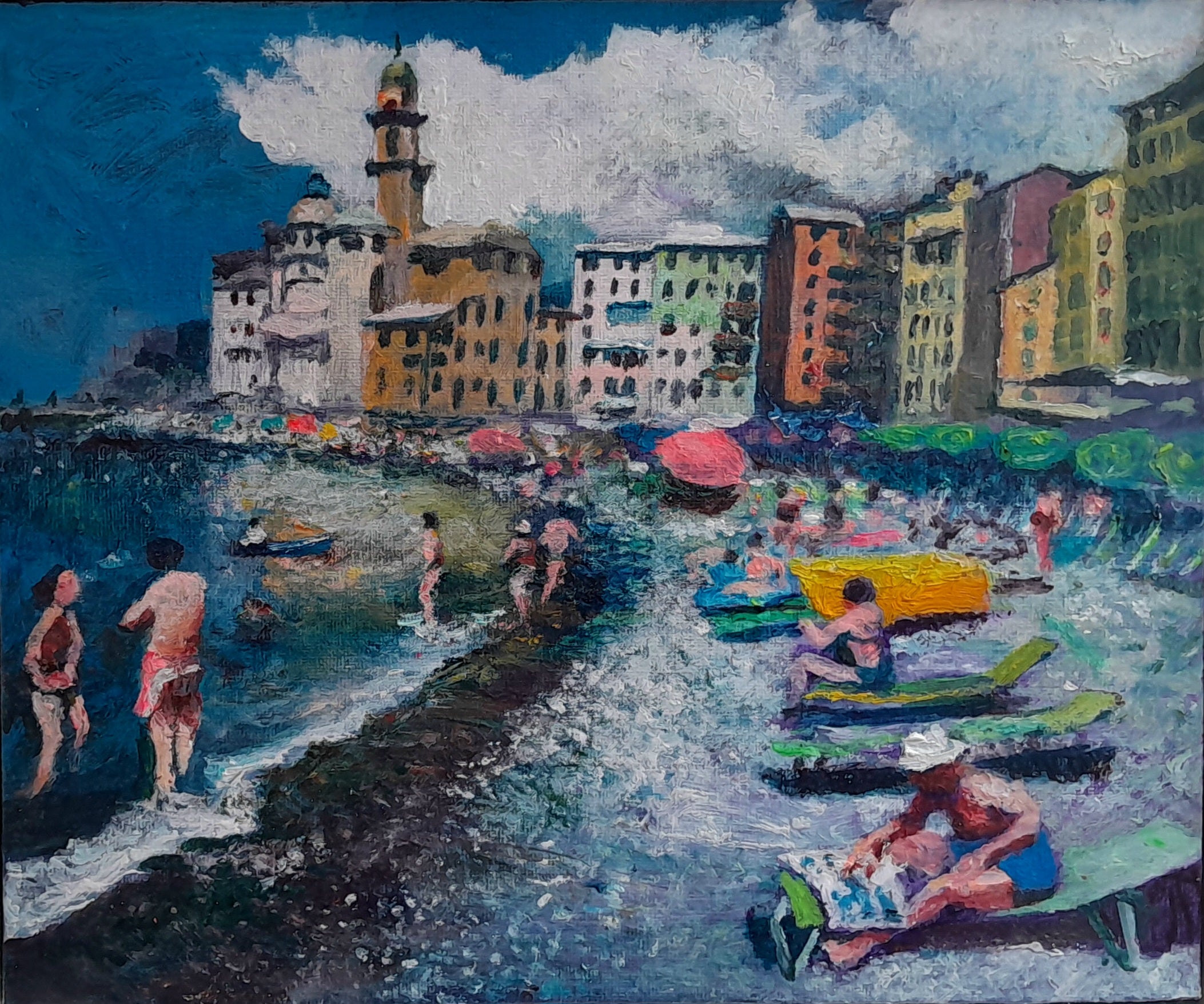 Camogli Beach