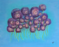Purple Seaweed Under The Sea