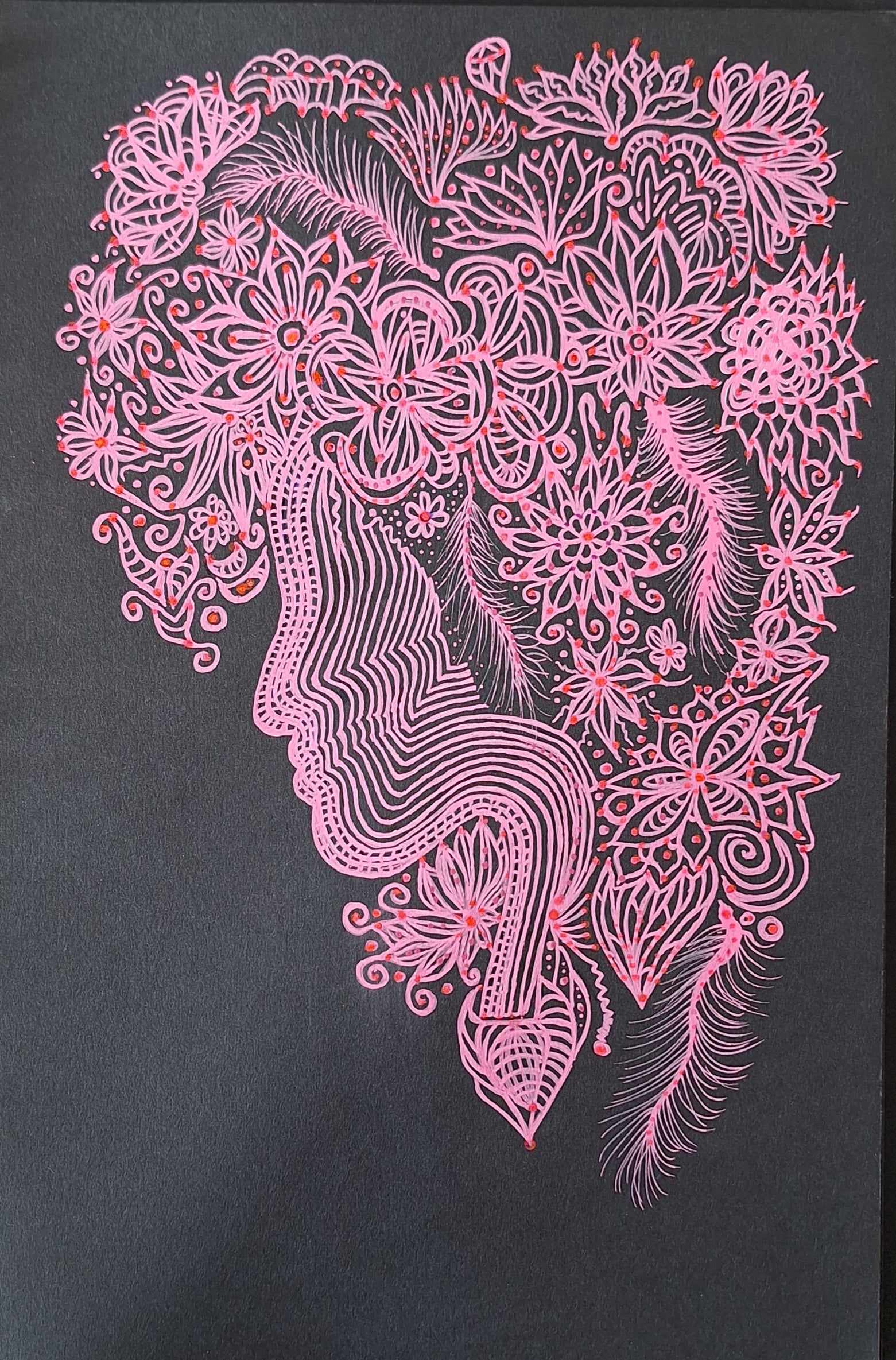 Pink Lady Abstract
