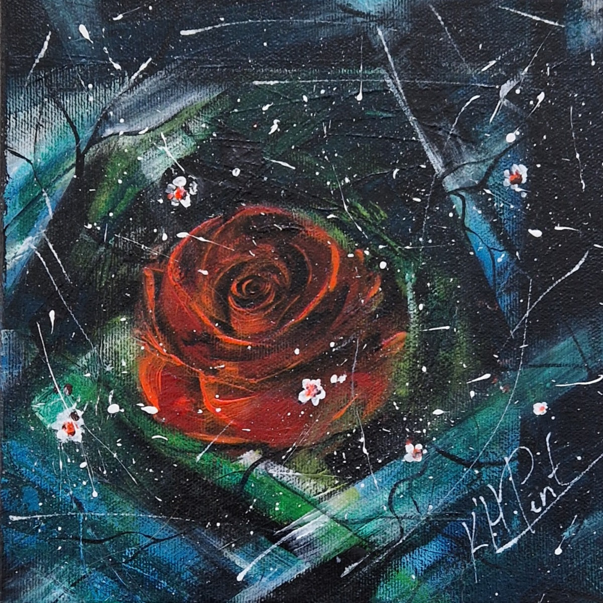 Abstract Rose