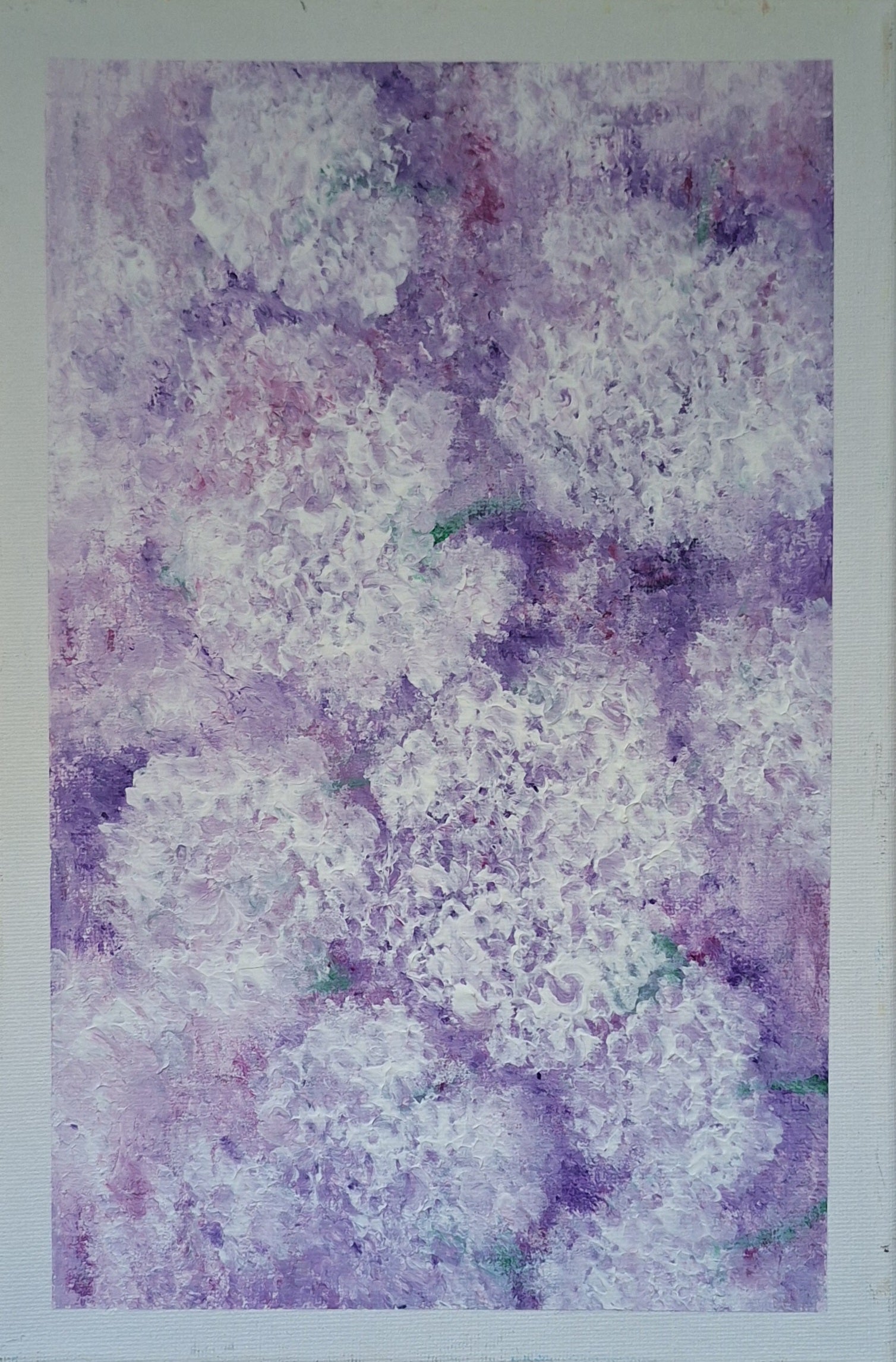 Lilac And White Floral Dreams