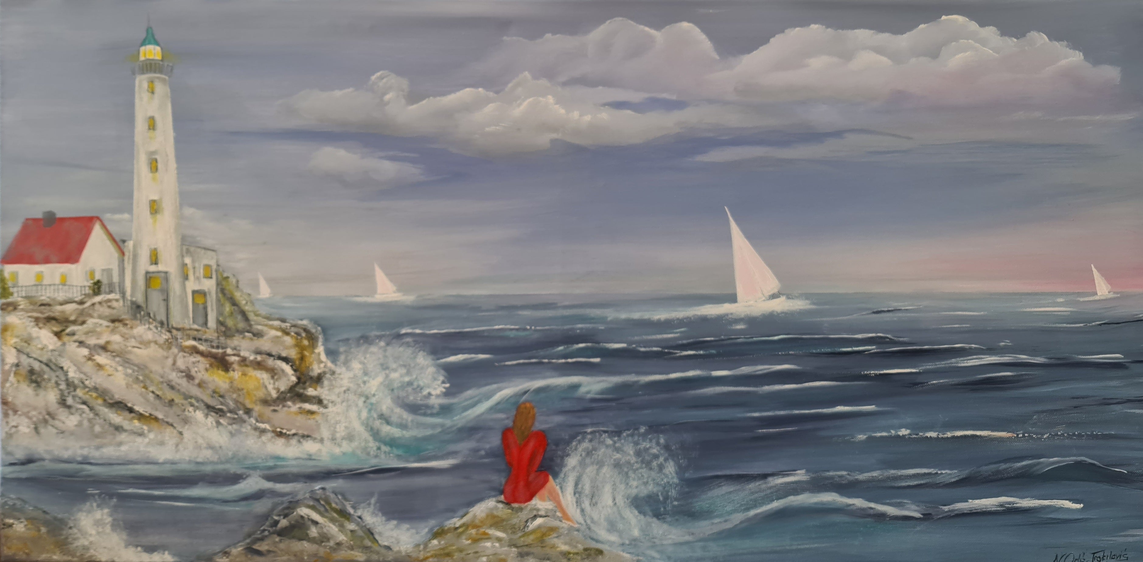 Waiting by the Sea