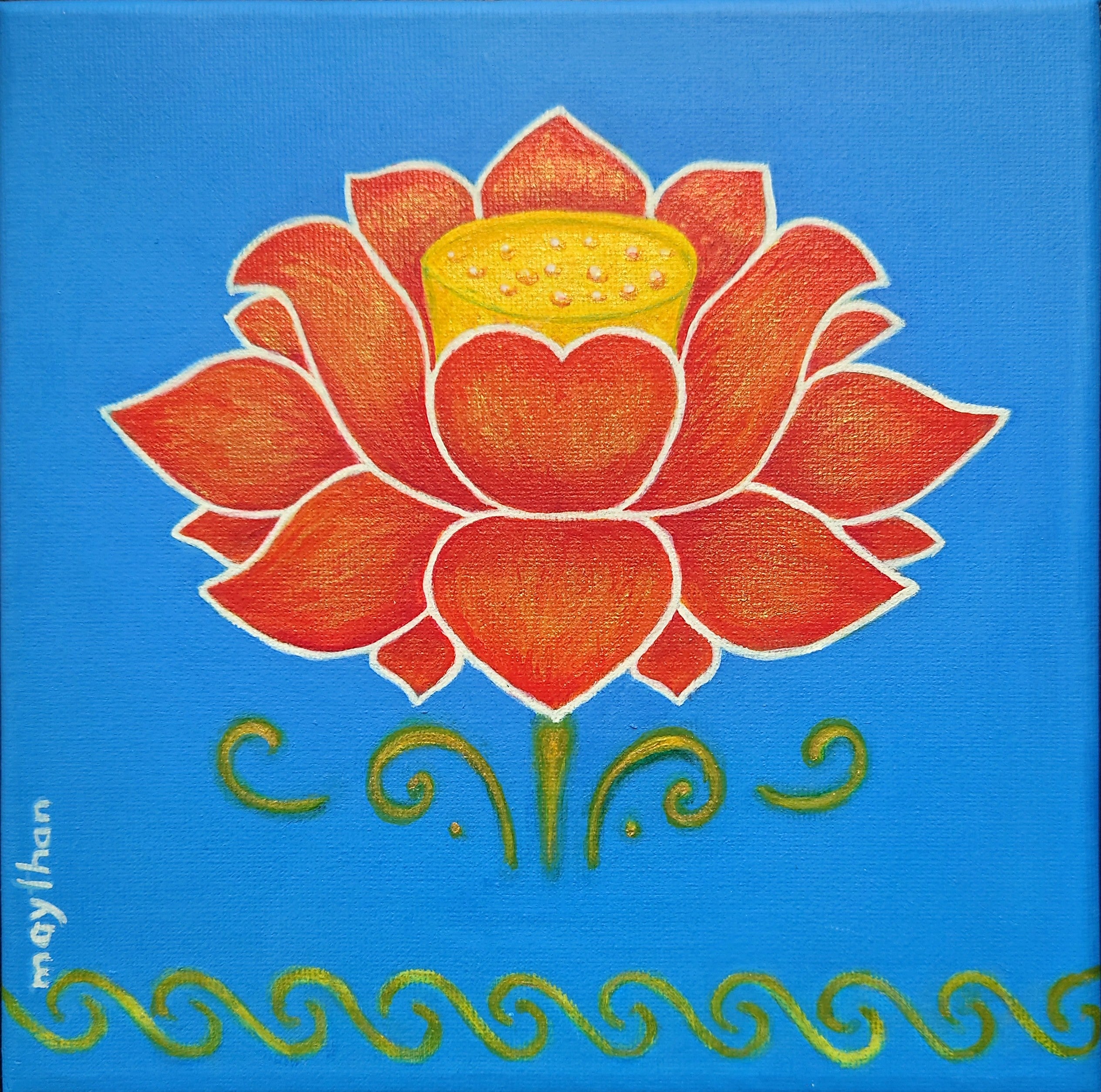 A Lotus Flower