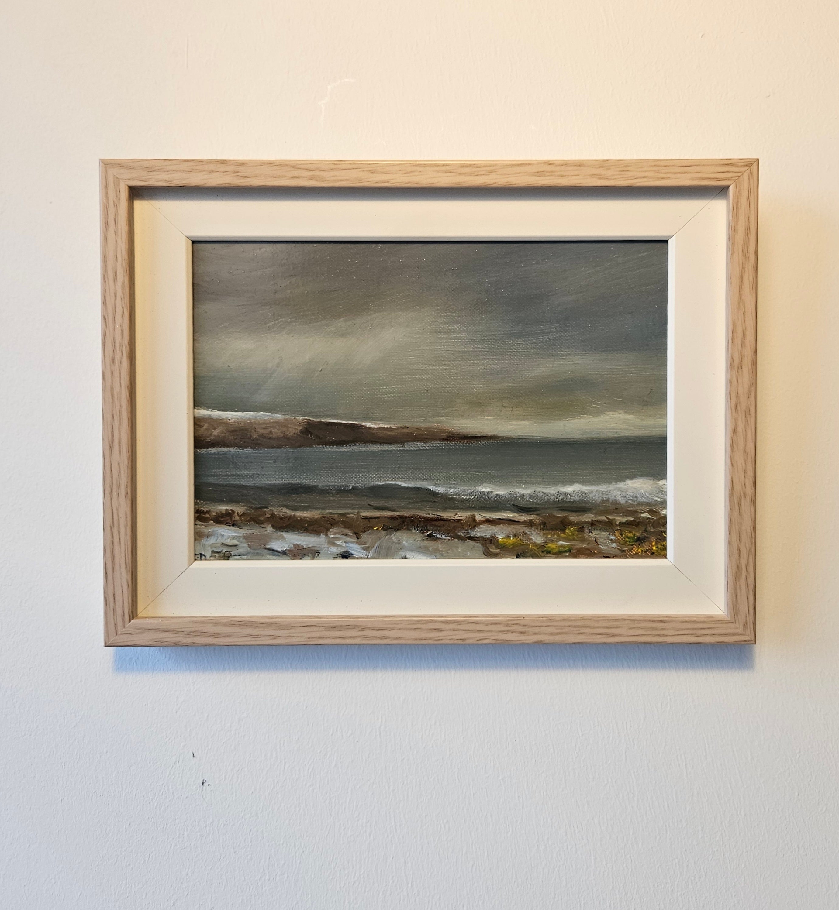 Sea and sky from the beach at Stonehaven