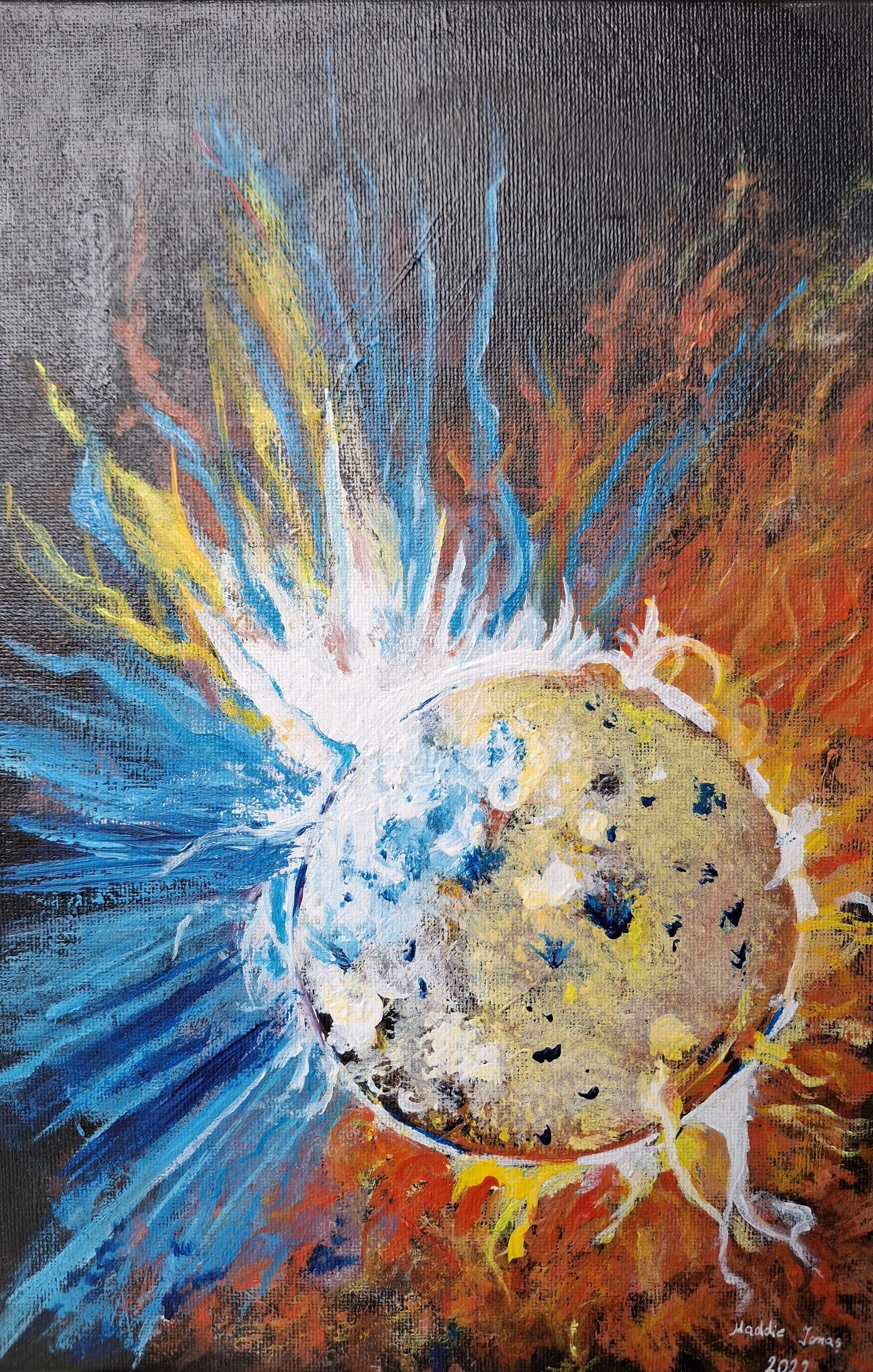 Supernova Abstract Space Art