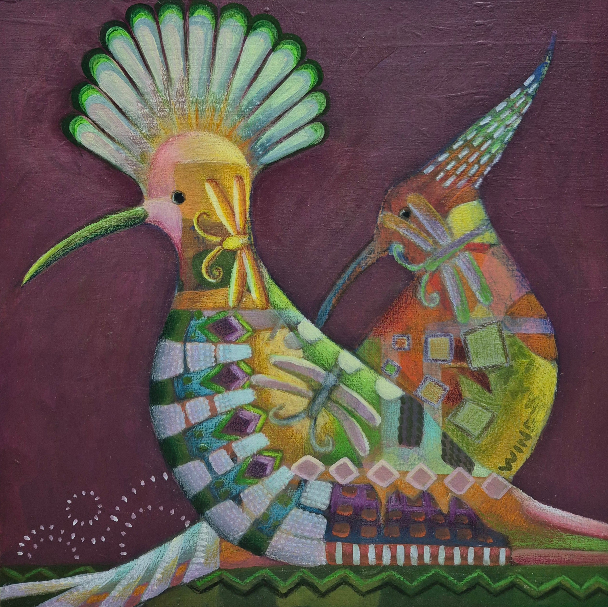 Hoopoe's hoop