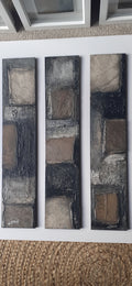Black and White Triptych (3 panels)