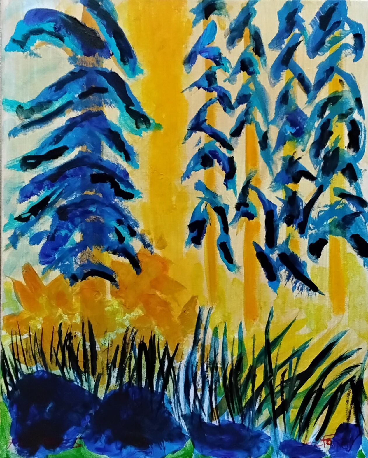 FIVE TREES