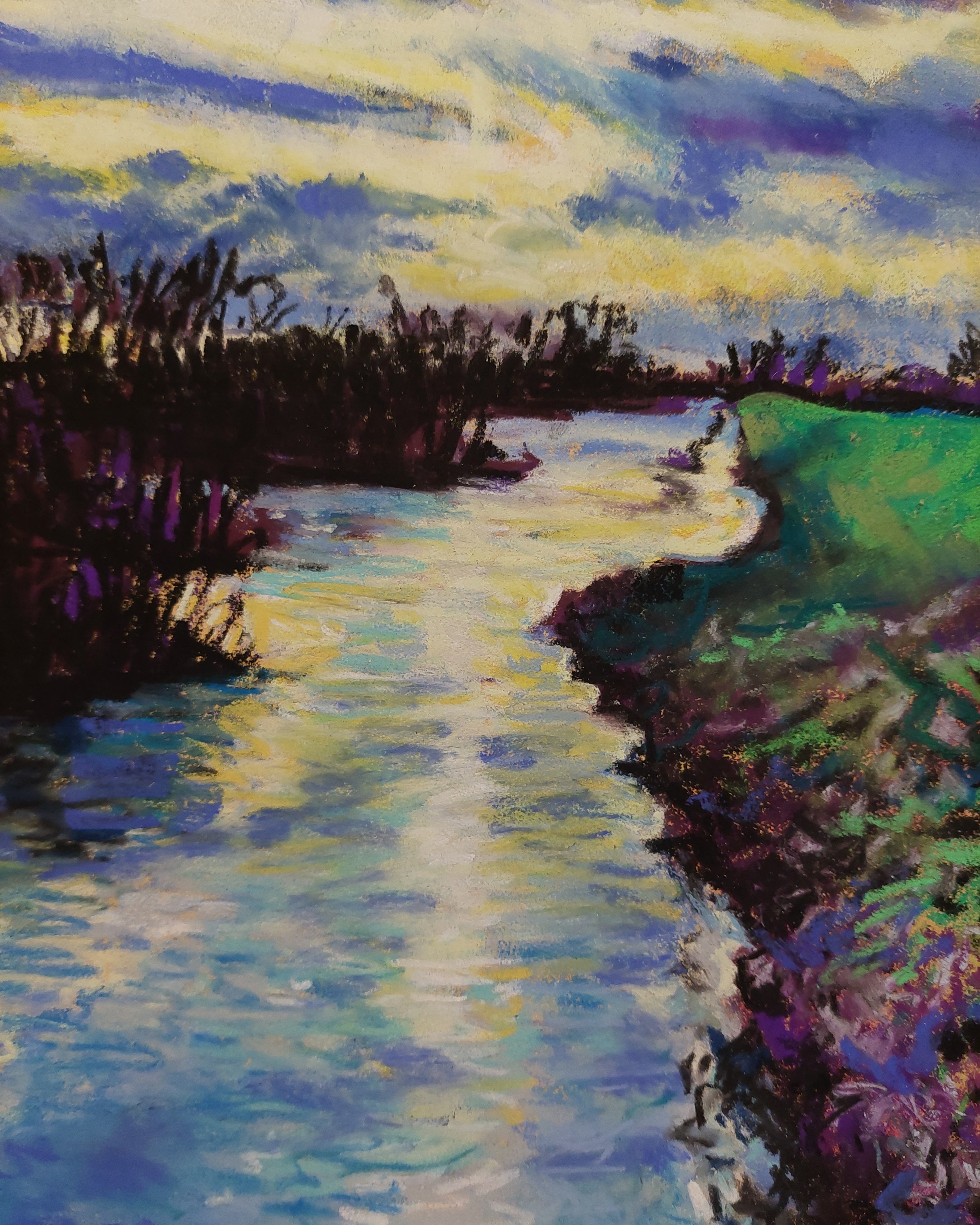 Peaceful Light on the Fens