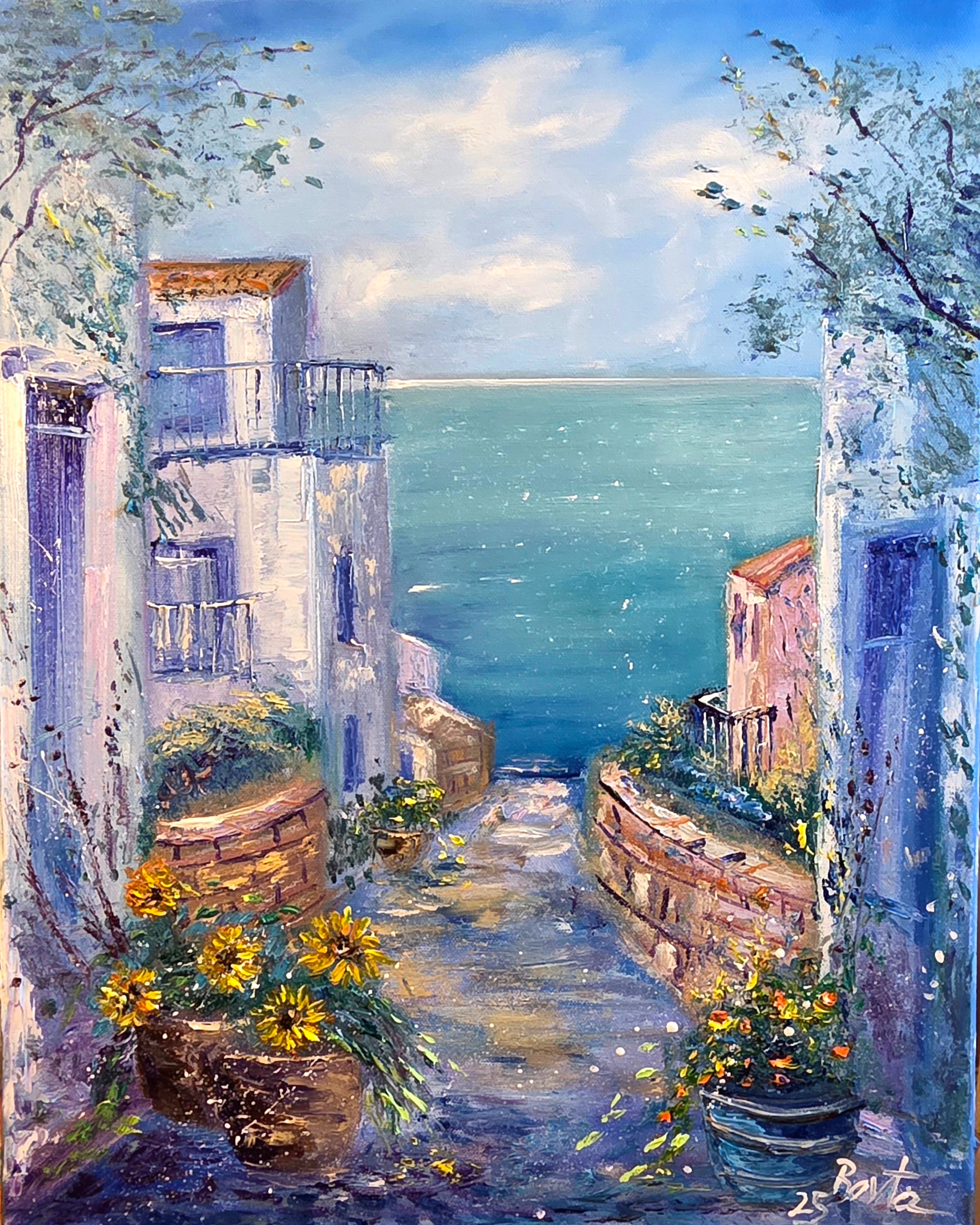 Summer in Santorini