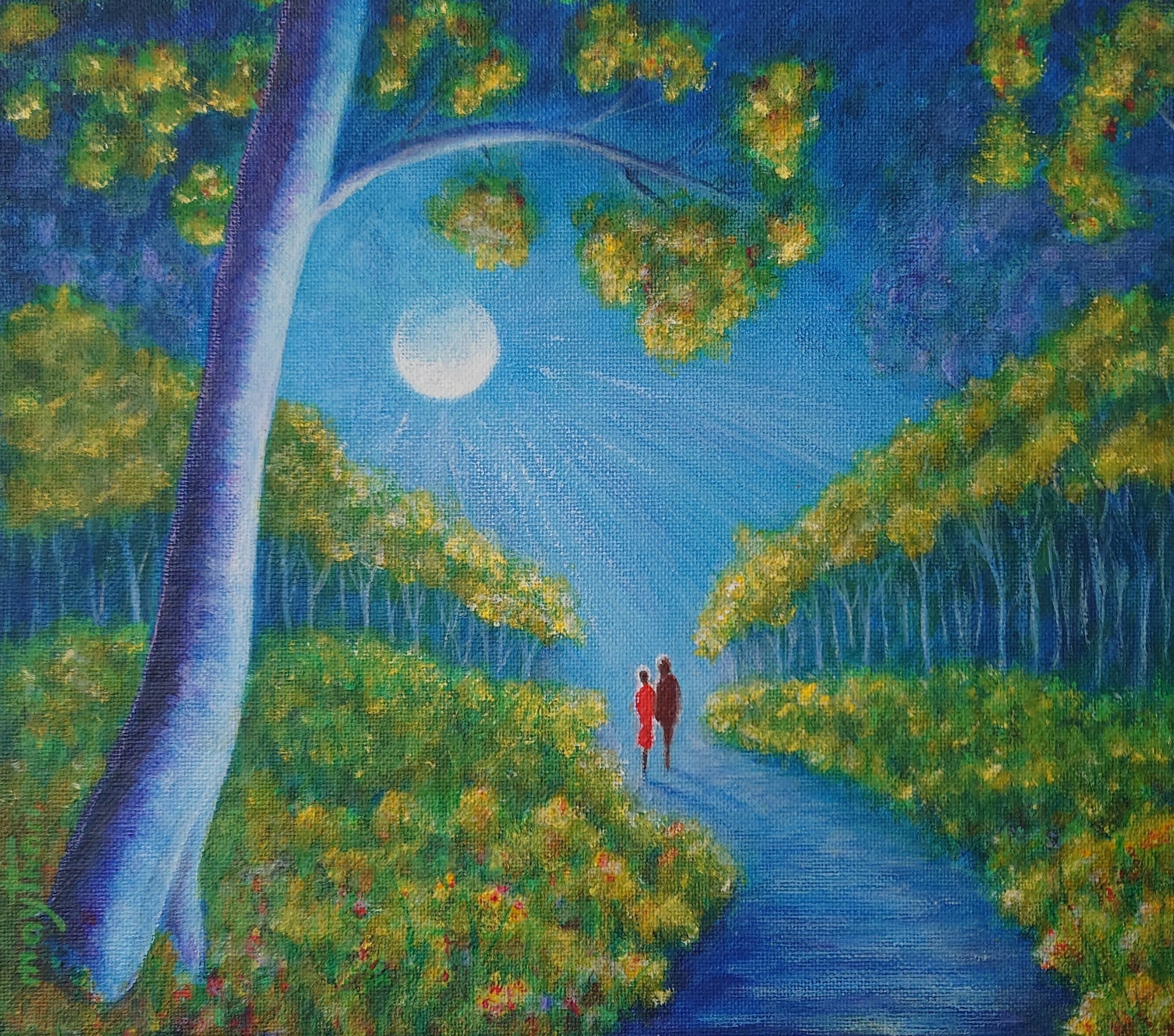 Moonlight walk