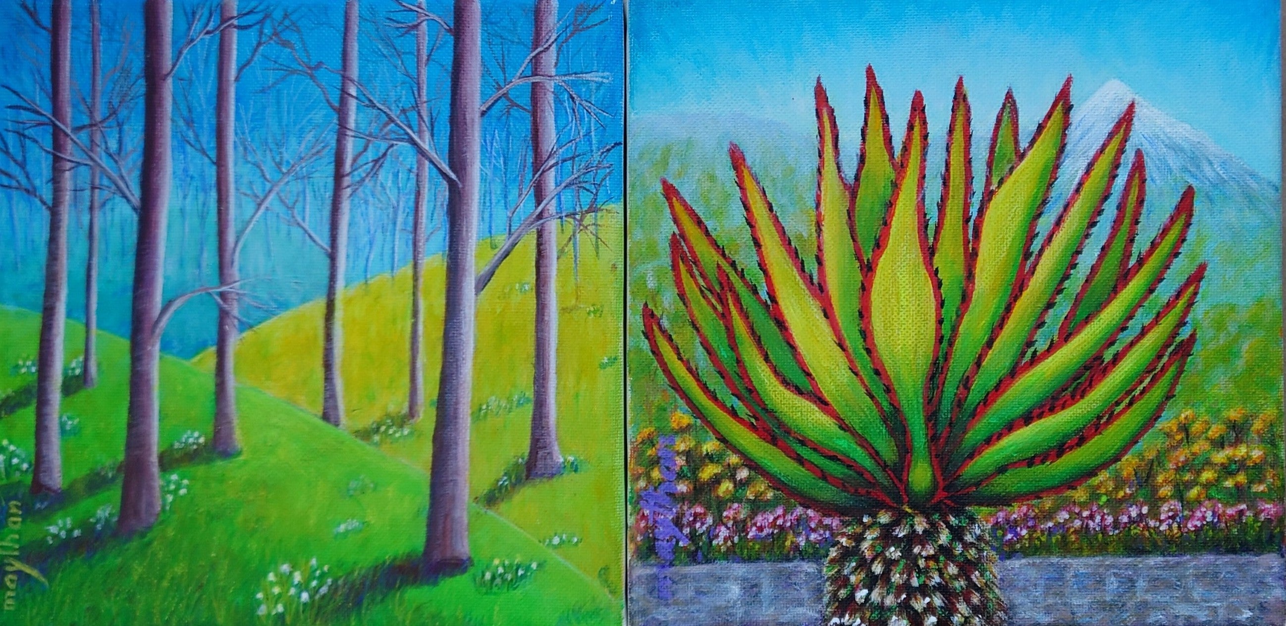 Nature Dyptich