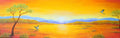 Desert sunset