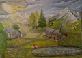 Mountain idyll by the Lake.Bergidyll am See