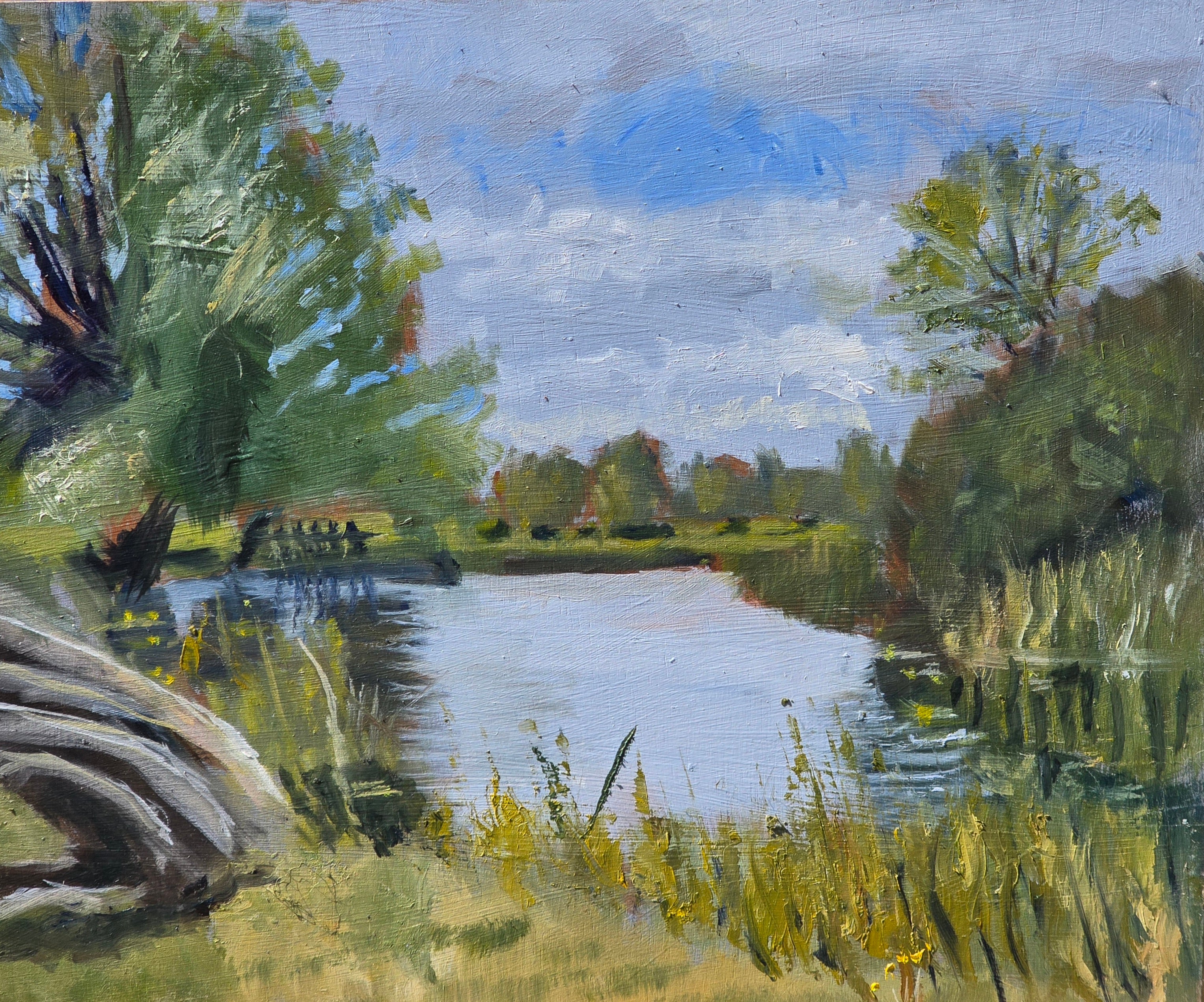 The River Ouse near Flatford Mill