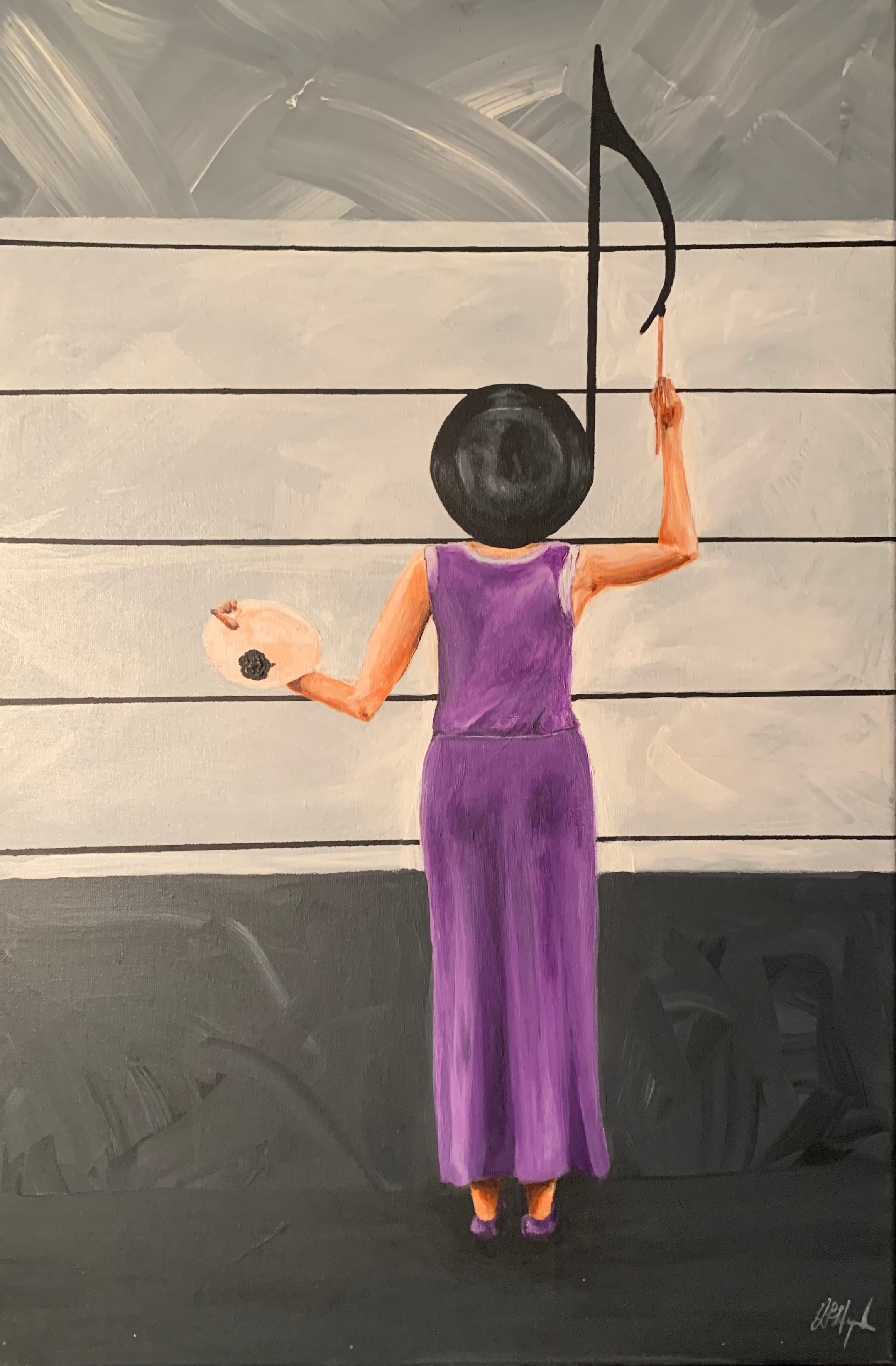 Paint the right note