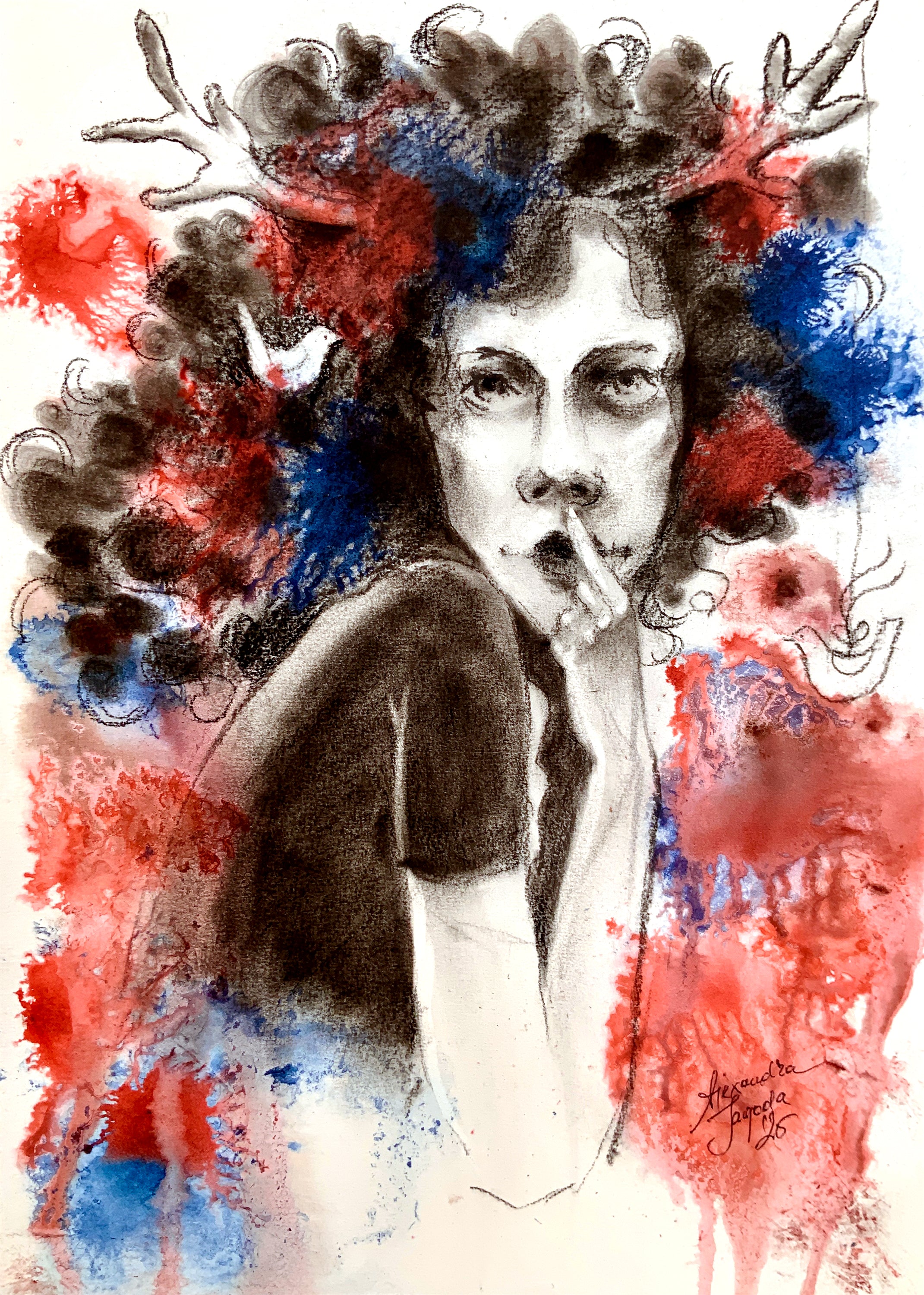 I'll tell you a secret - woman portrait