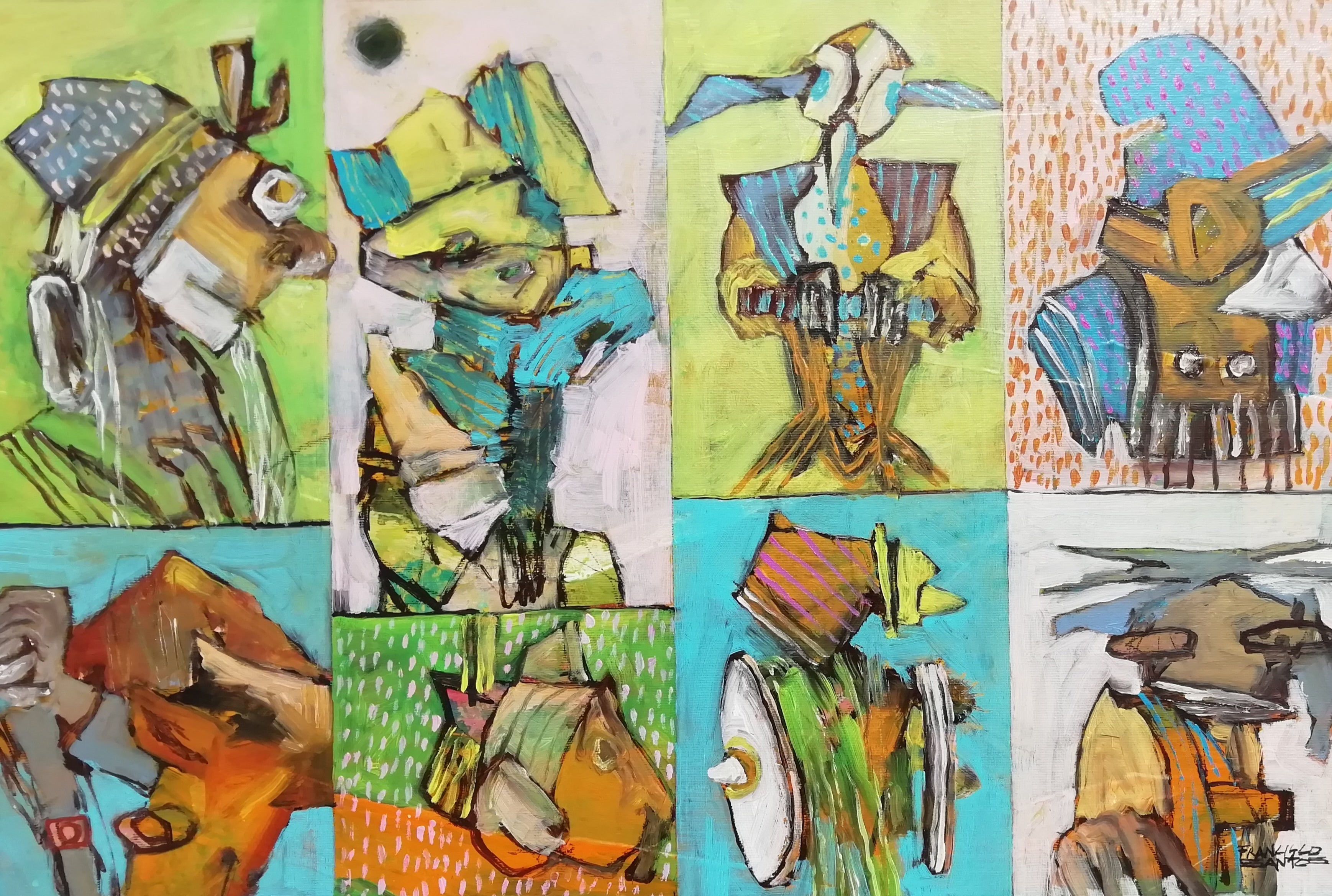 Abstract fragments 18