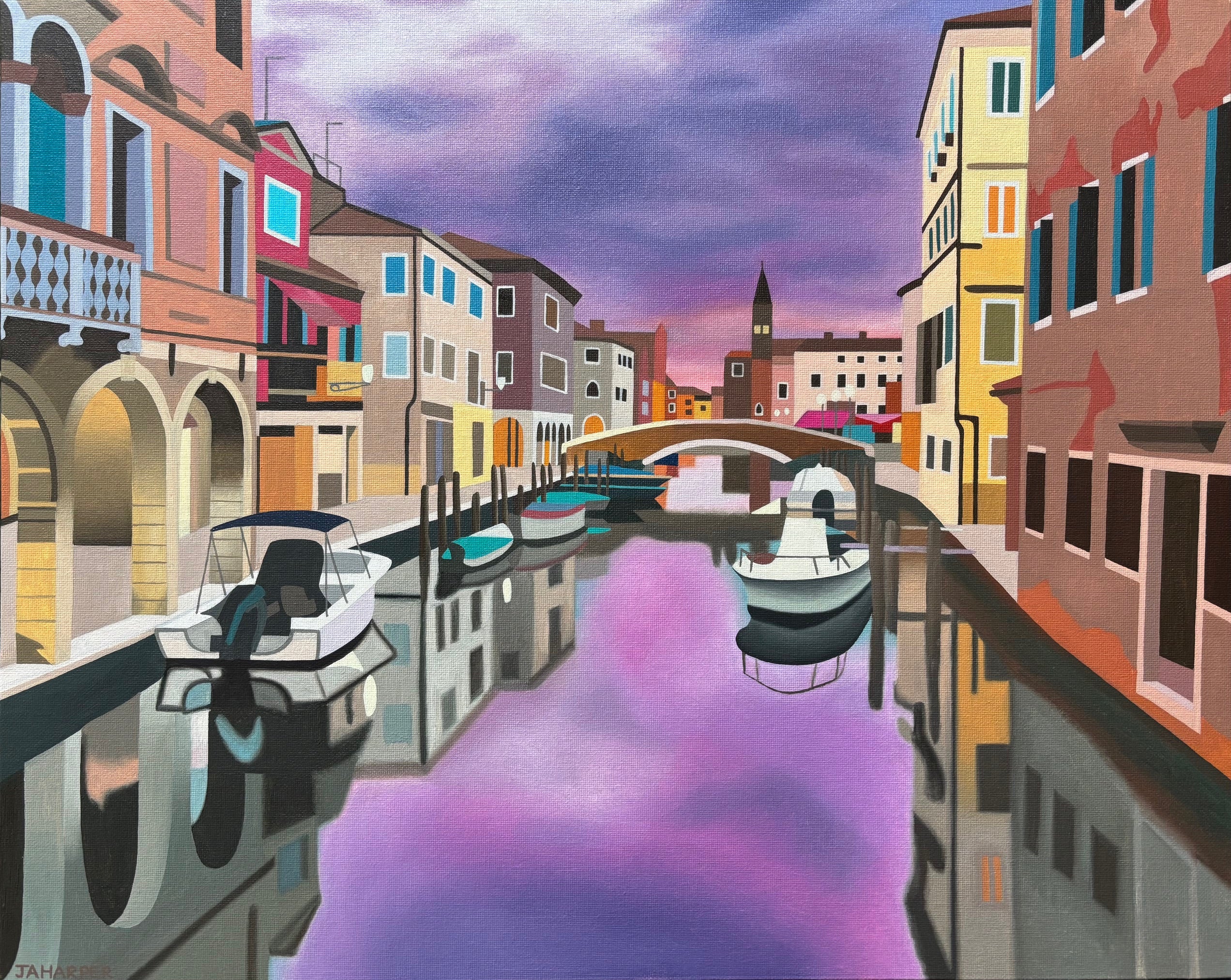 Sunset In Venice