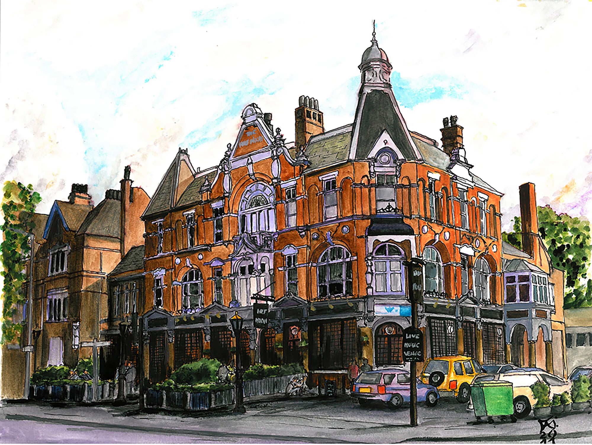 The Half Moon Herne Hill London UK