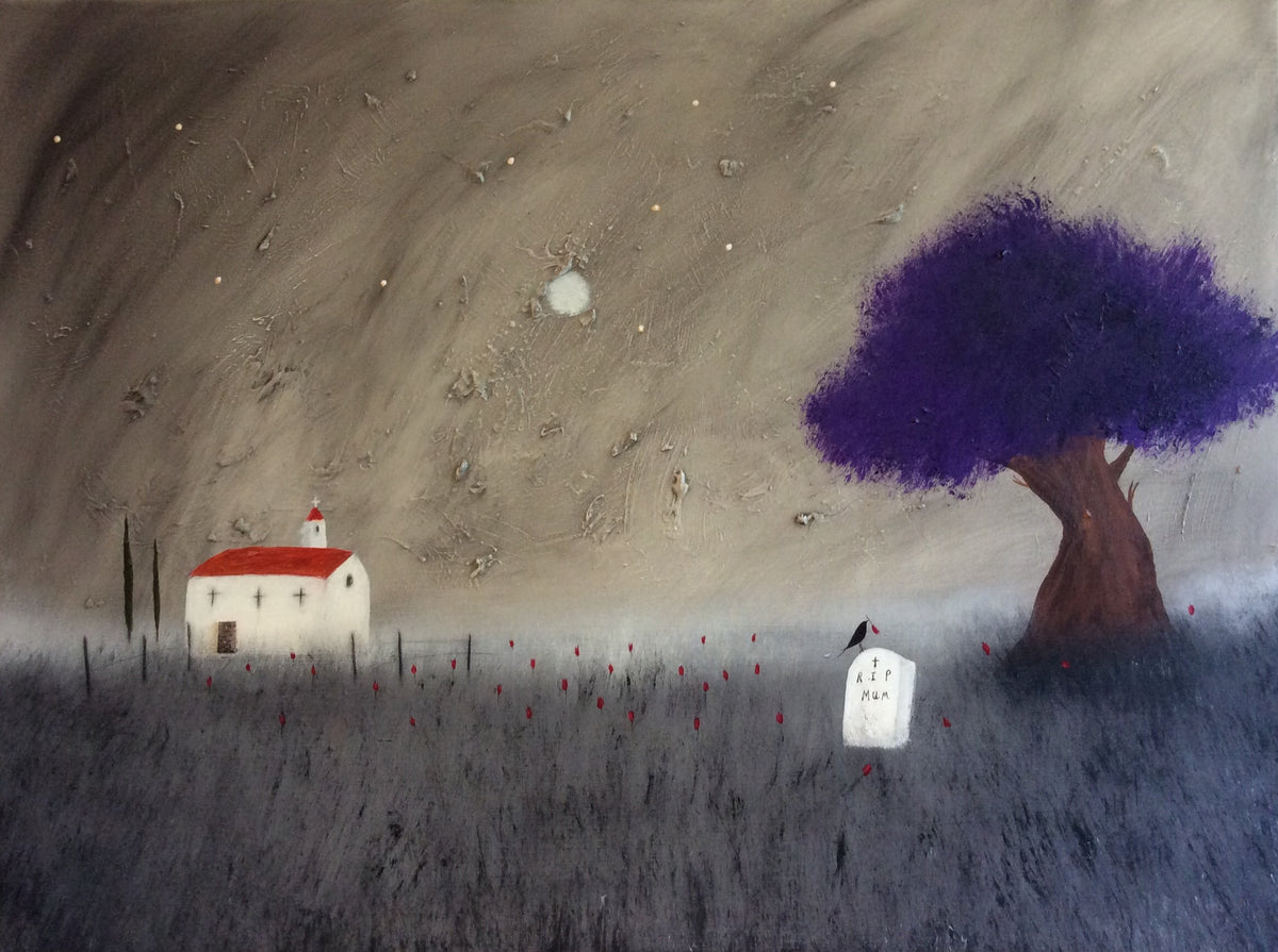 “Miss You Mum” 102x77x2cm
