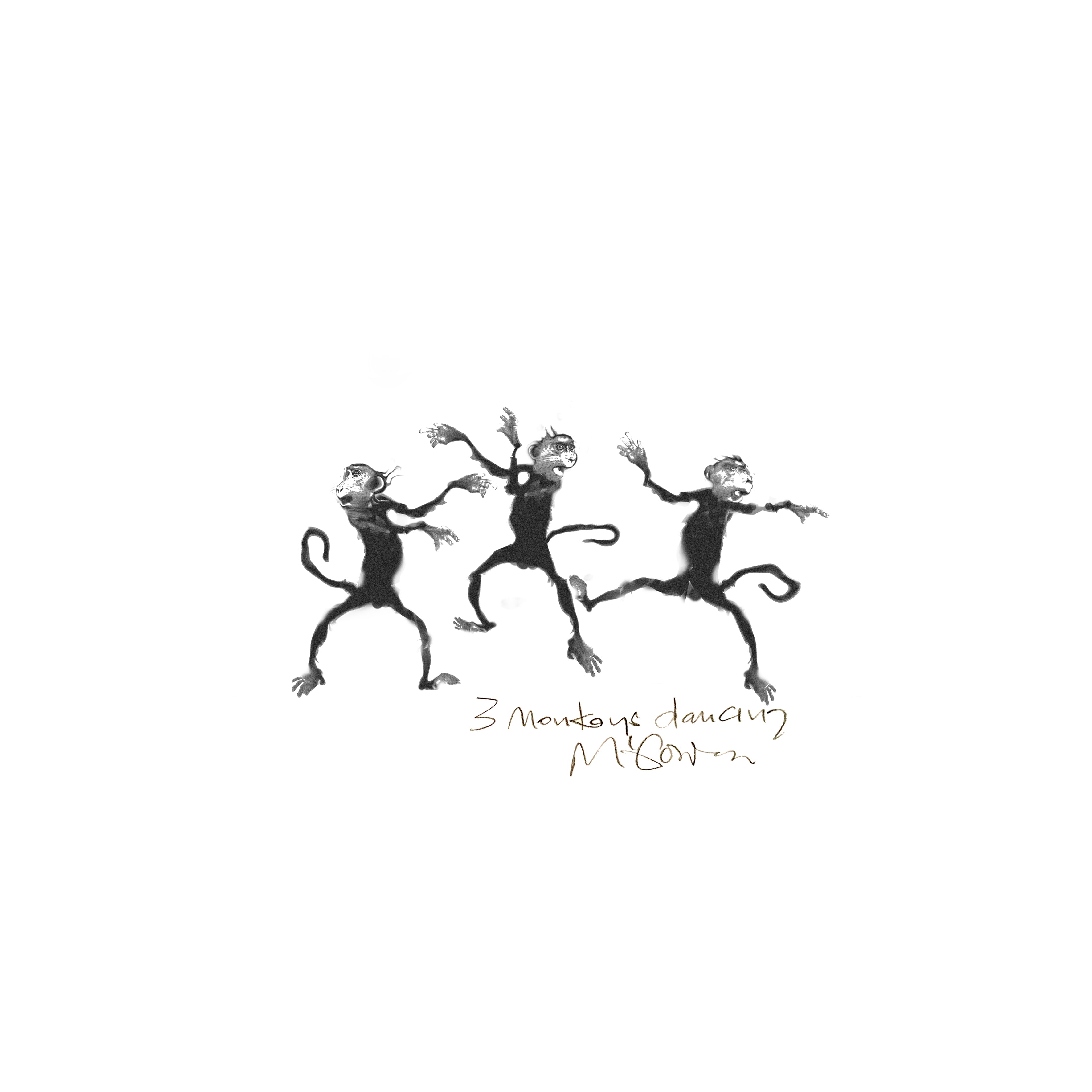 Three Monkeys Dancing