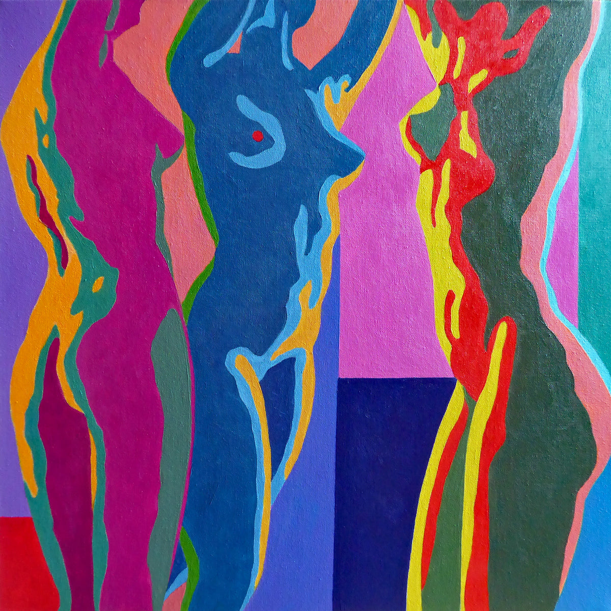 THREE NUDES DANCE