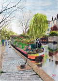 Regents Canal Toward Camden Town London