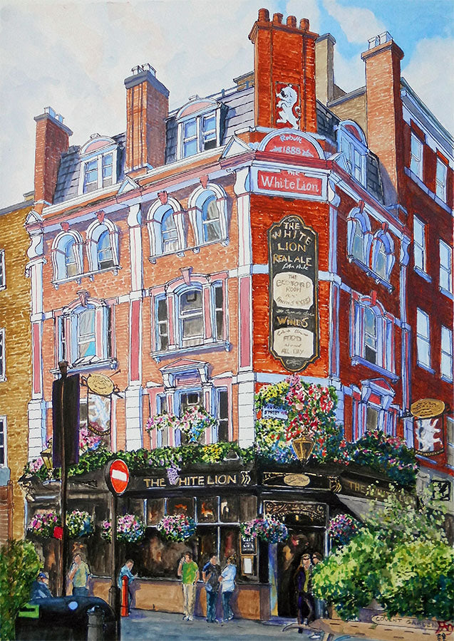 The White Lion, Covent Garden, London UK