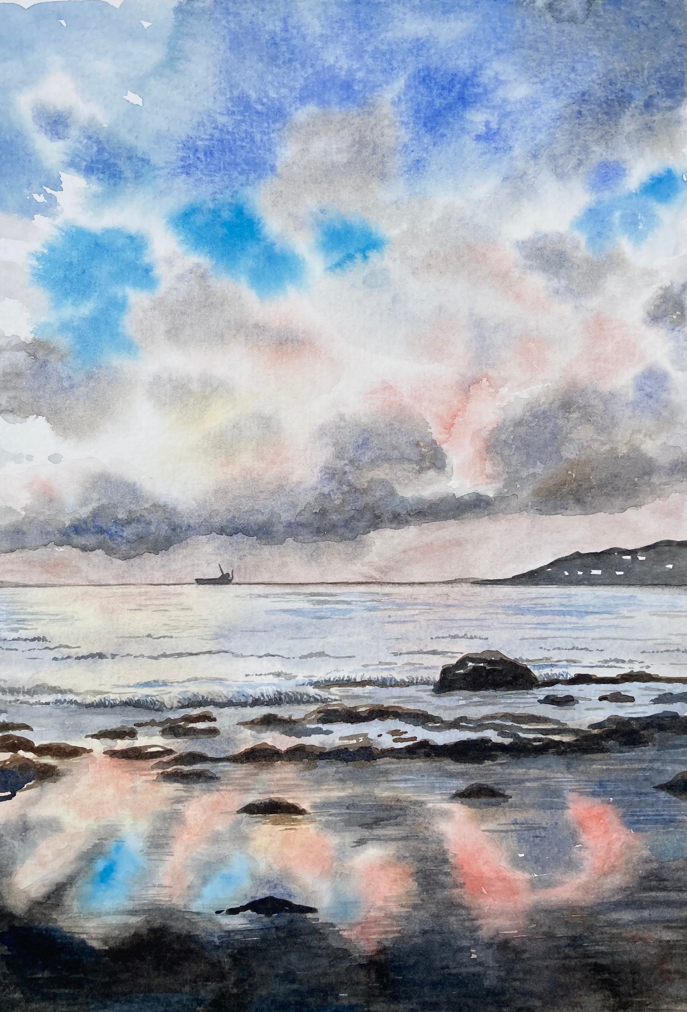 CLOUDY SUNSET