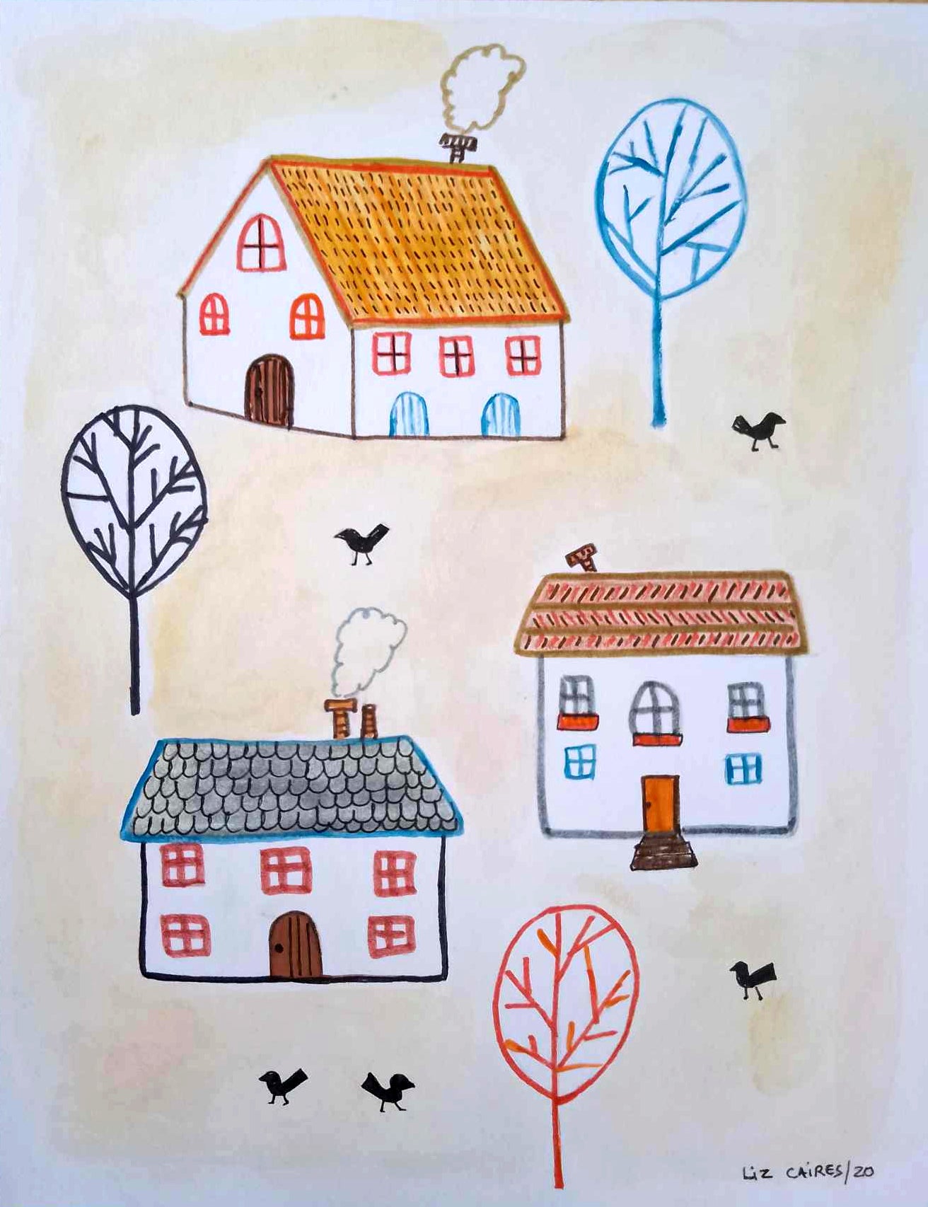 Three Cottages