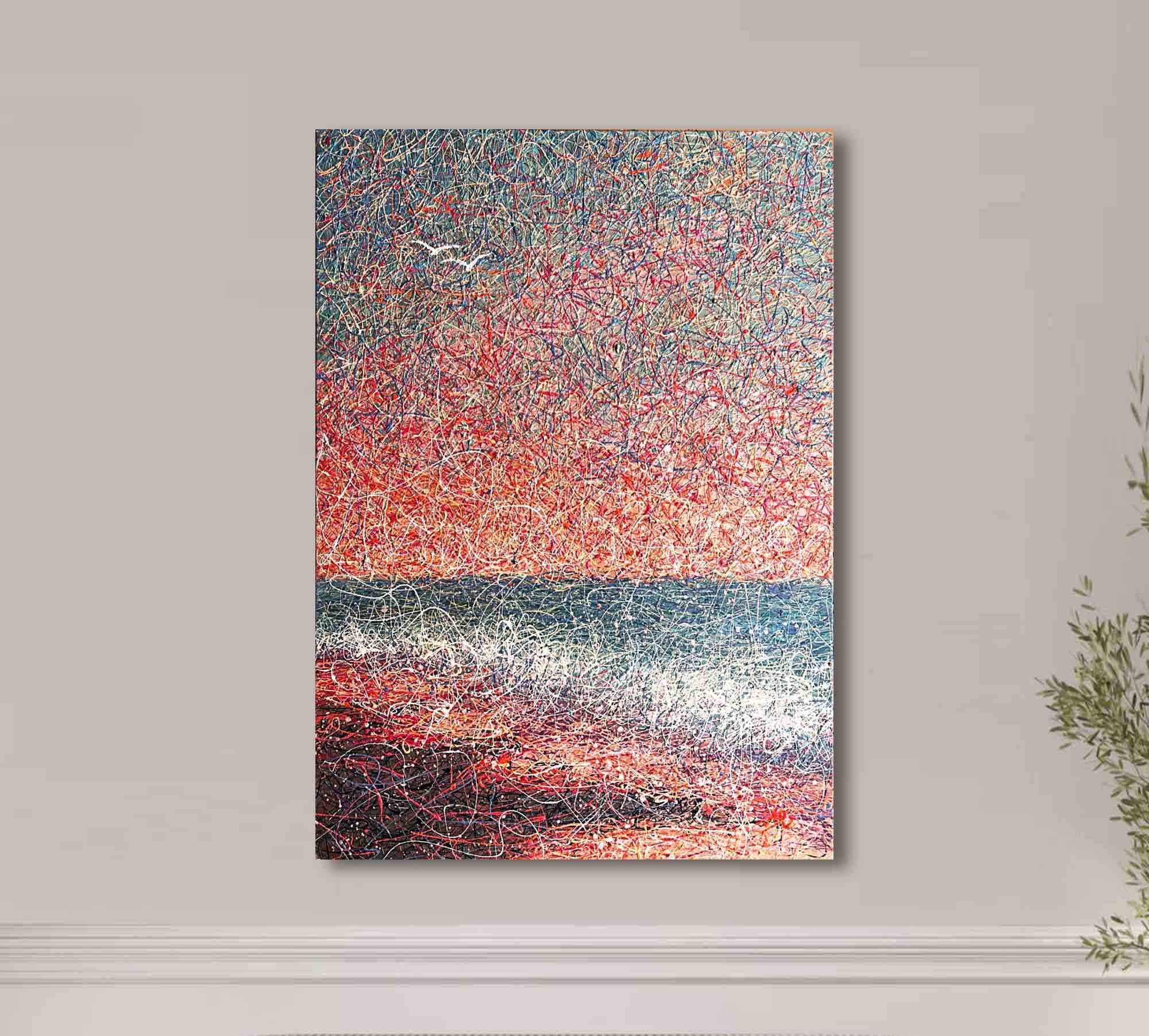 Peach sunrise