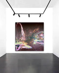 Sun begins to pour - Extra large painting XXL art