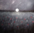 “Rose Field At Midnight” 34x34cm
