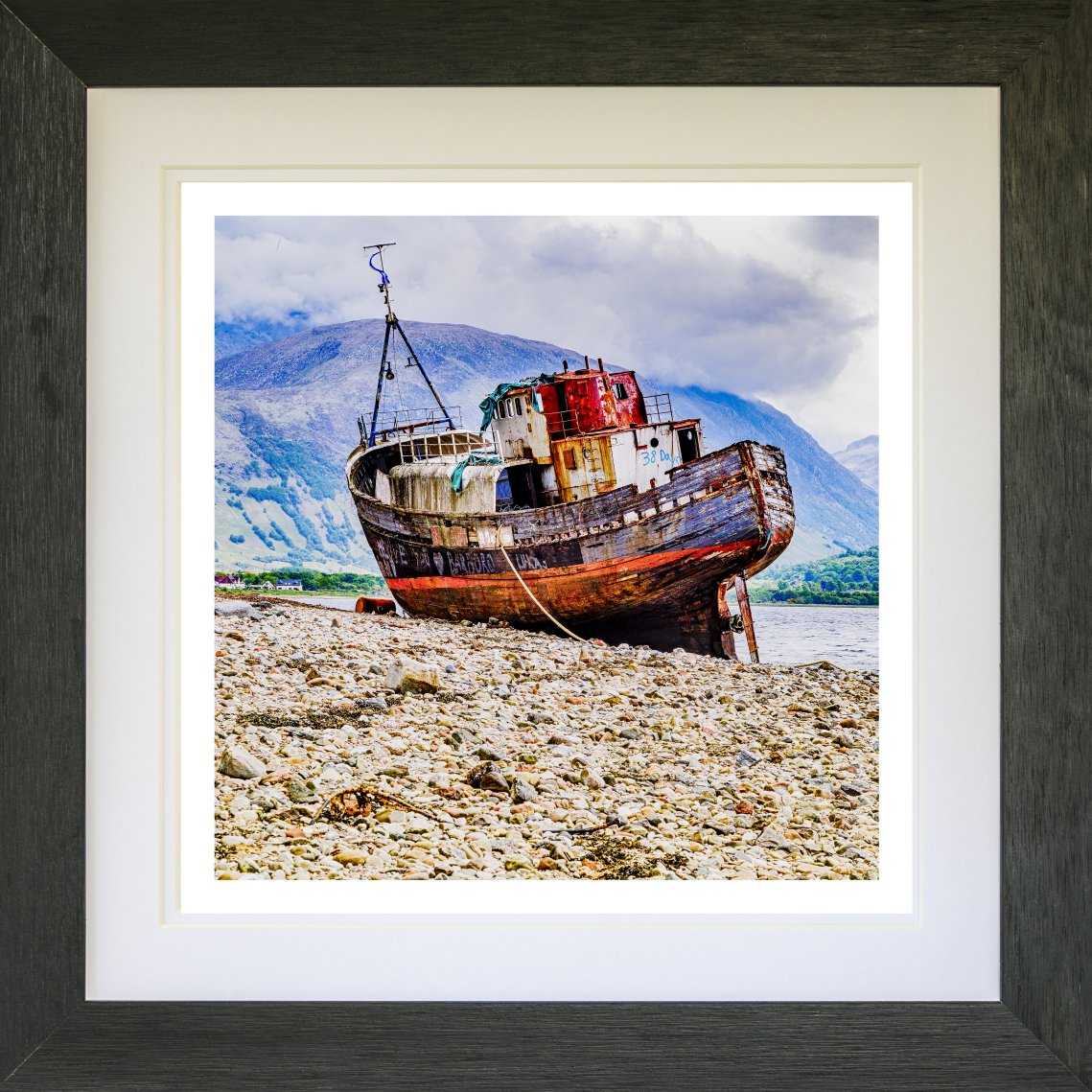 'The Corpach Wreck HDR 2' - M.V.Dayspring - Caol - Fort William -  Scotland