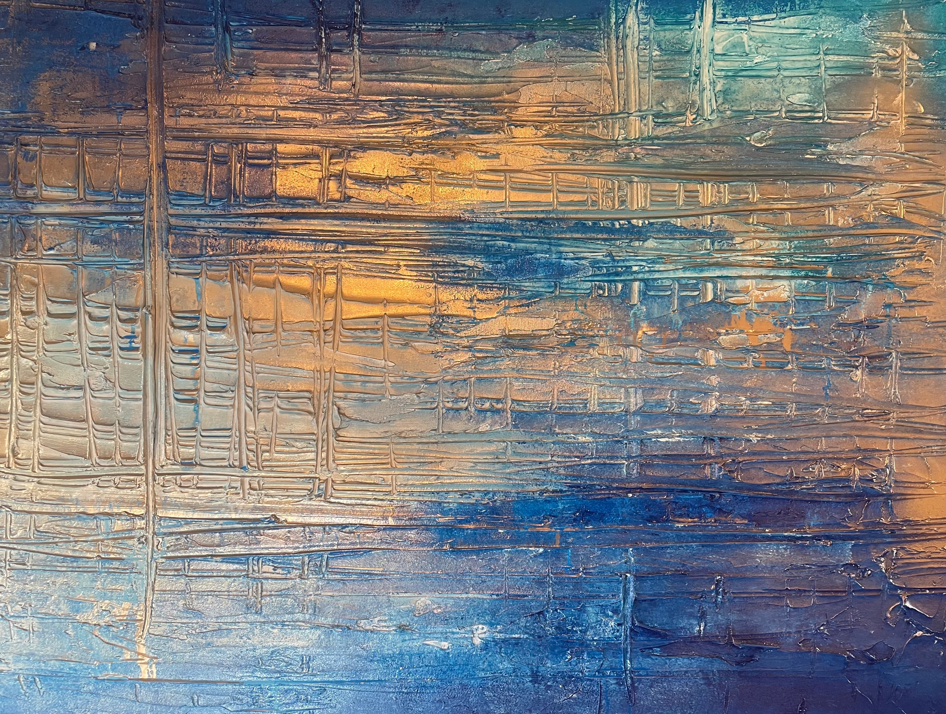 Navy/Turquoise Edge
