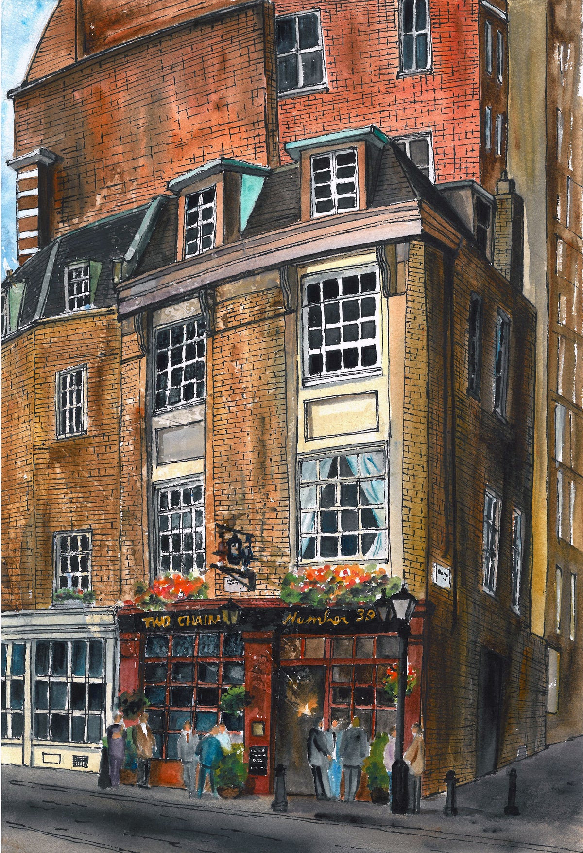 The two Chairmen, Dartmouth St. London, UK