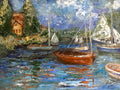 Boats on the lake