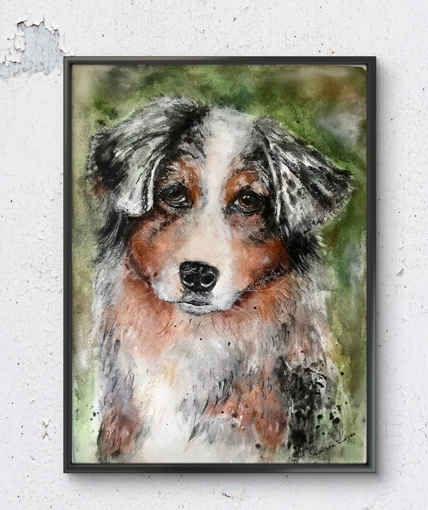 Pawtraits of Love – Custom Watercolor Pet Portraits from Photo