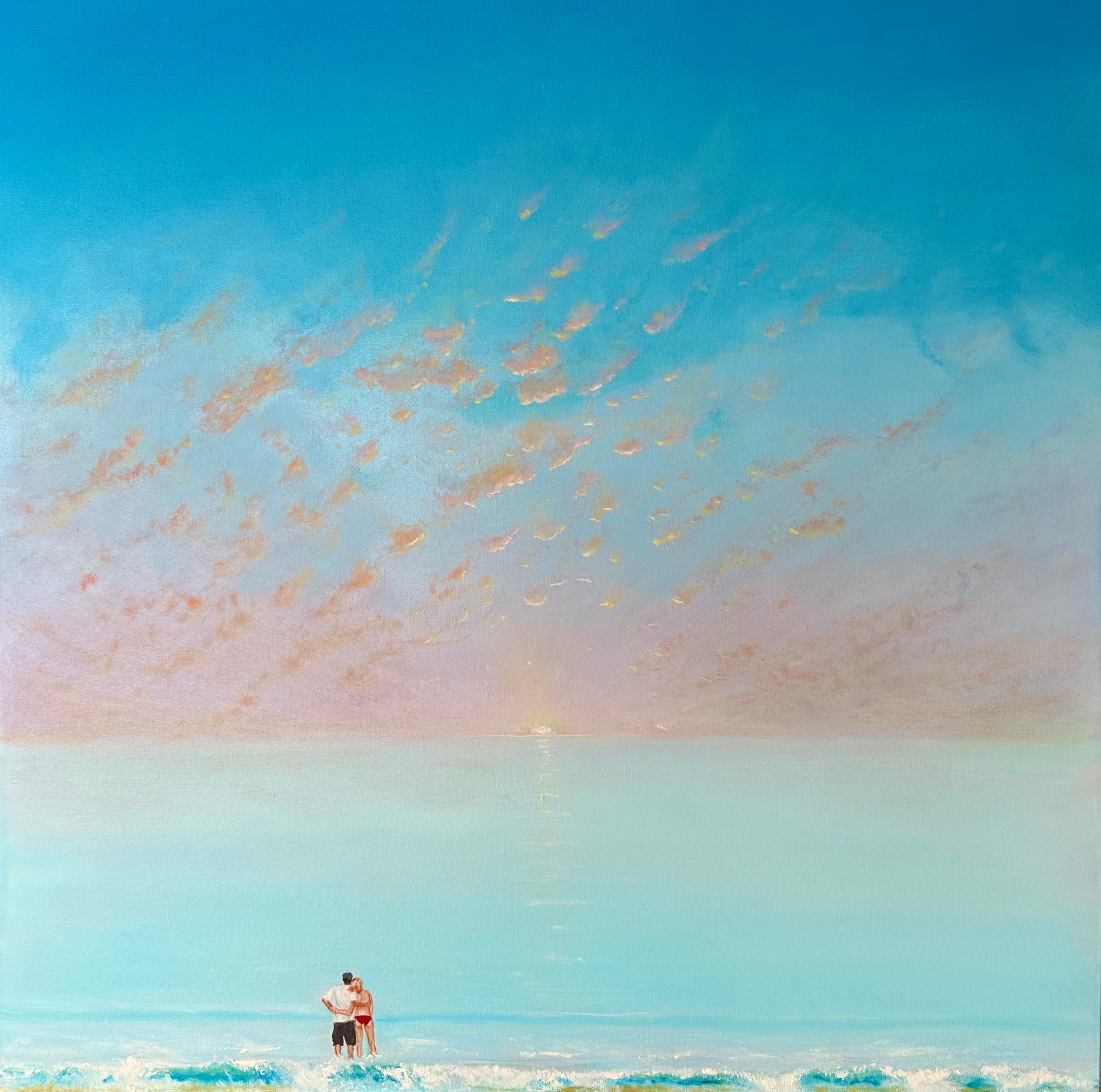 Glorious morning sea