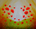 Poppies on the Hill