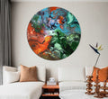 Cycle - Round painting