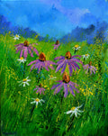 A few rudbeckias