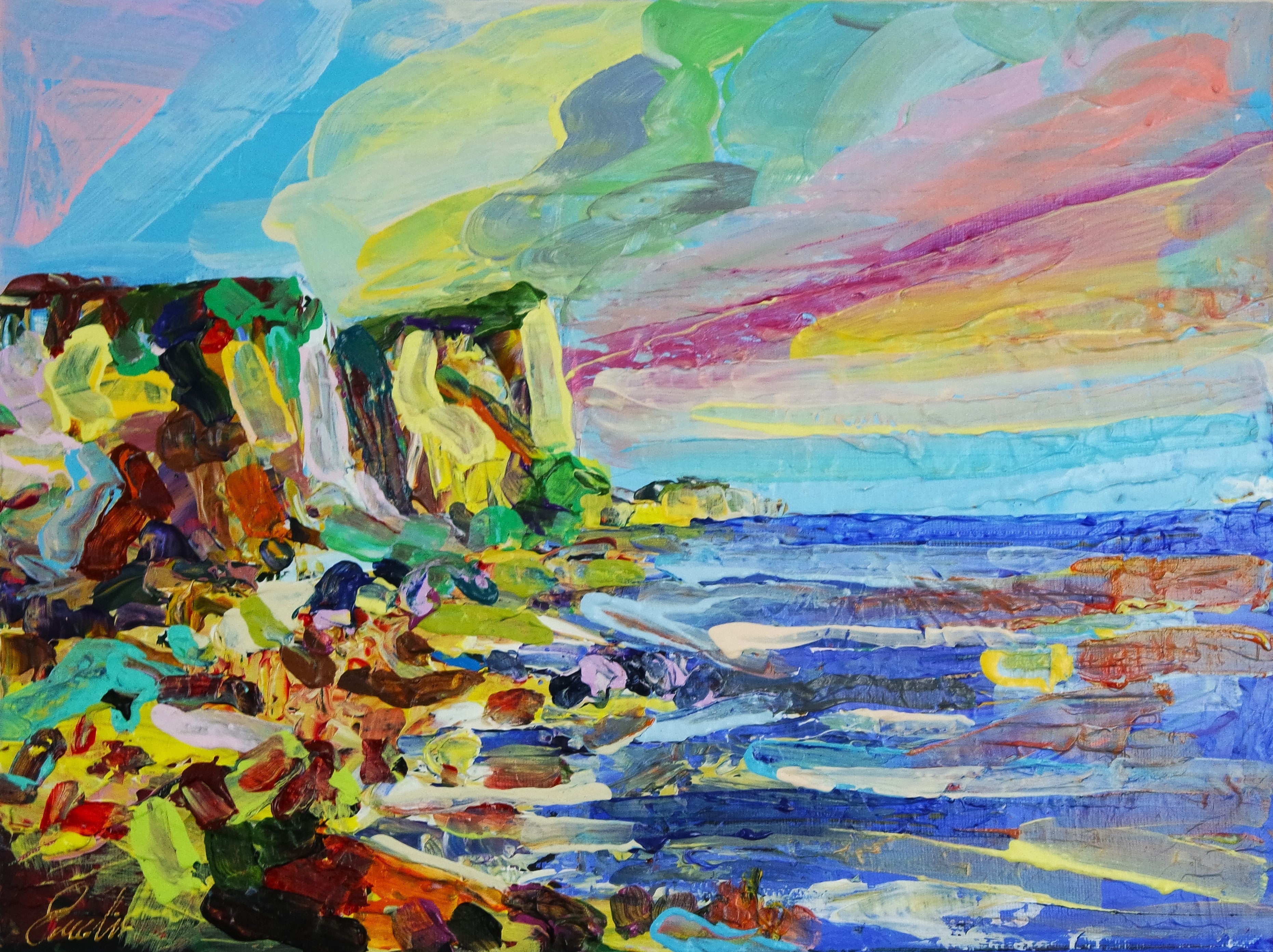 Abstract Colourful Yummy Beach 5108
