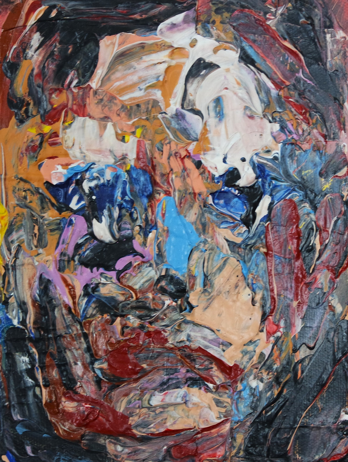 Abstract Expresstionist Face 402
