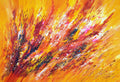 Red Yellow Abstraction XL 7