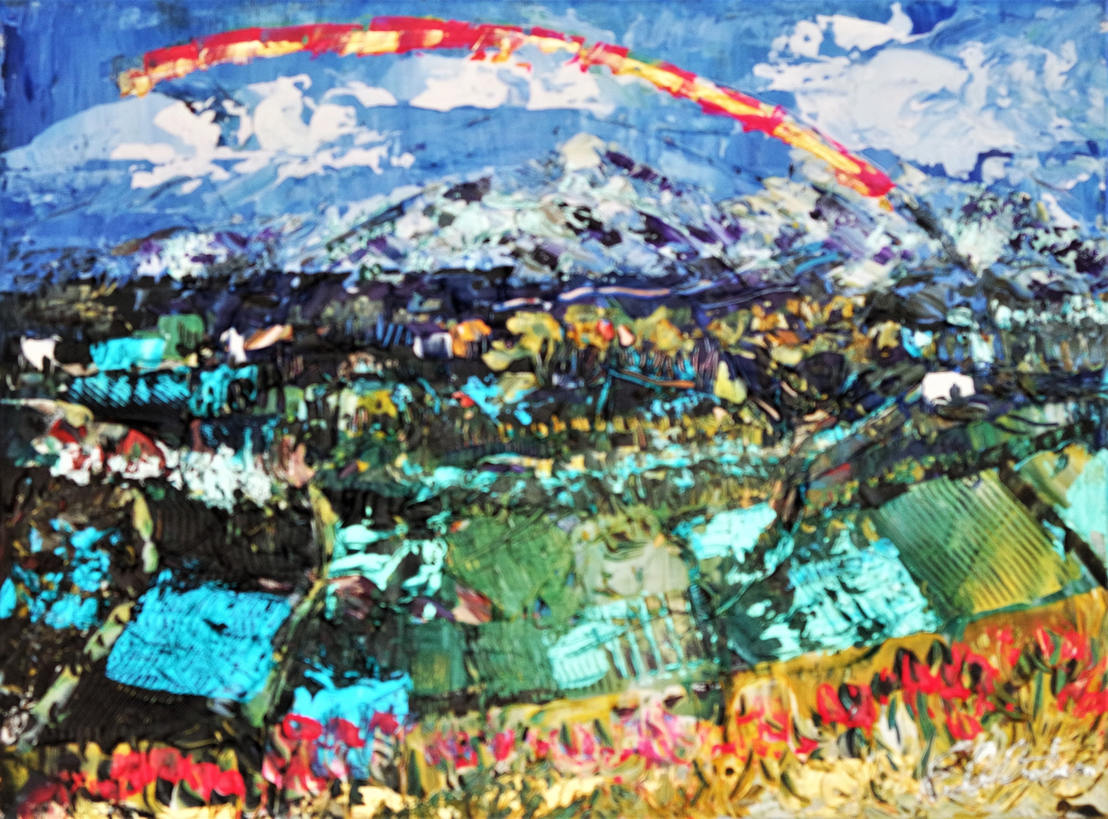 Abstract Little Marvel landscape 414