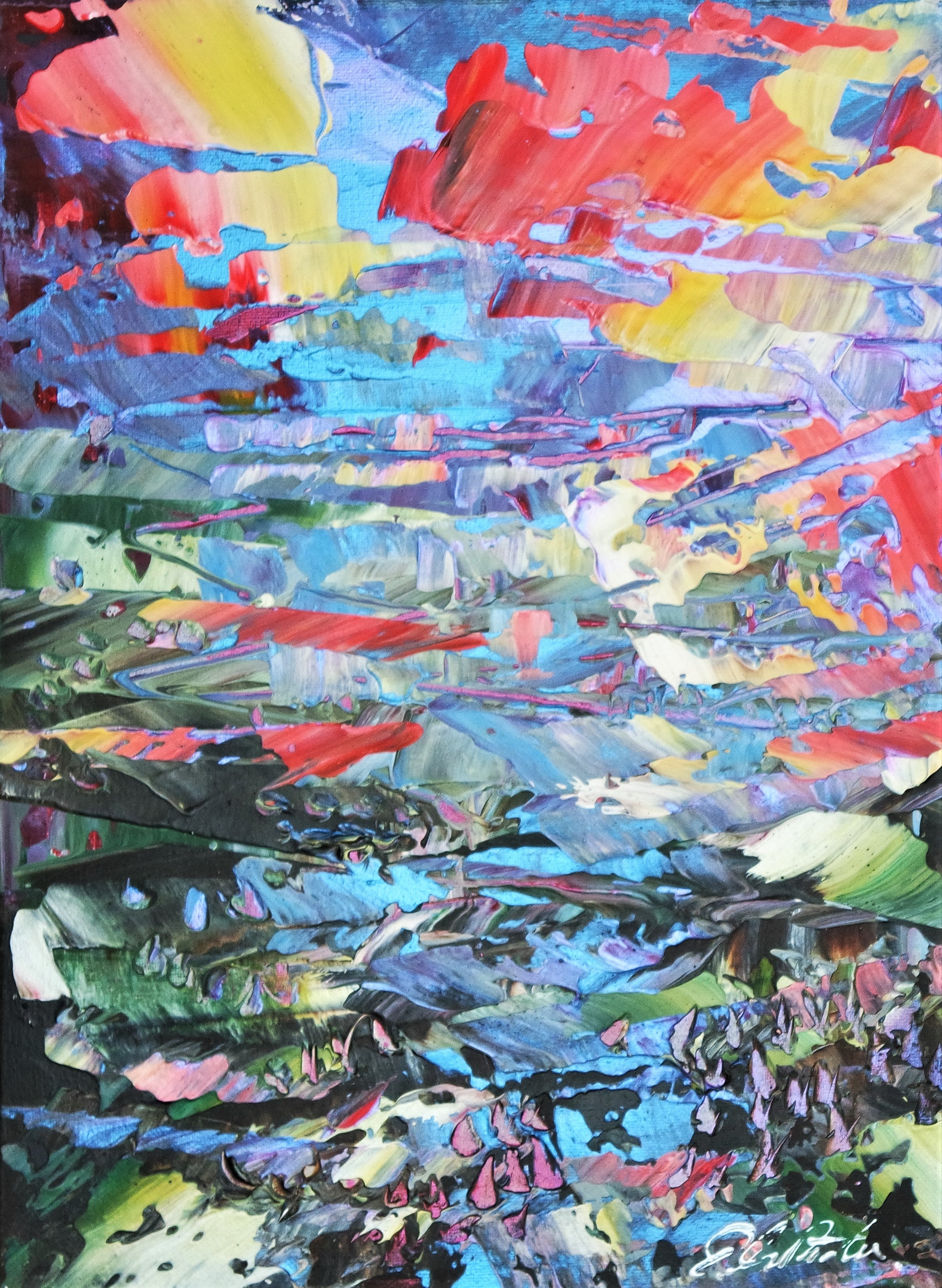 Abstract Little Marvel landscape 424