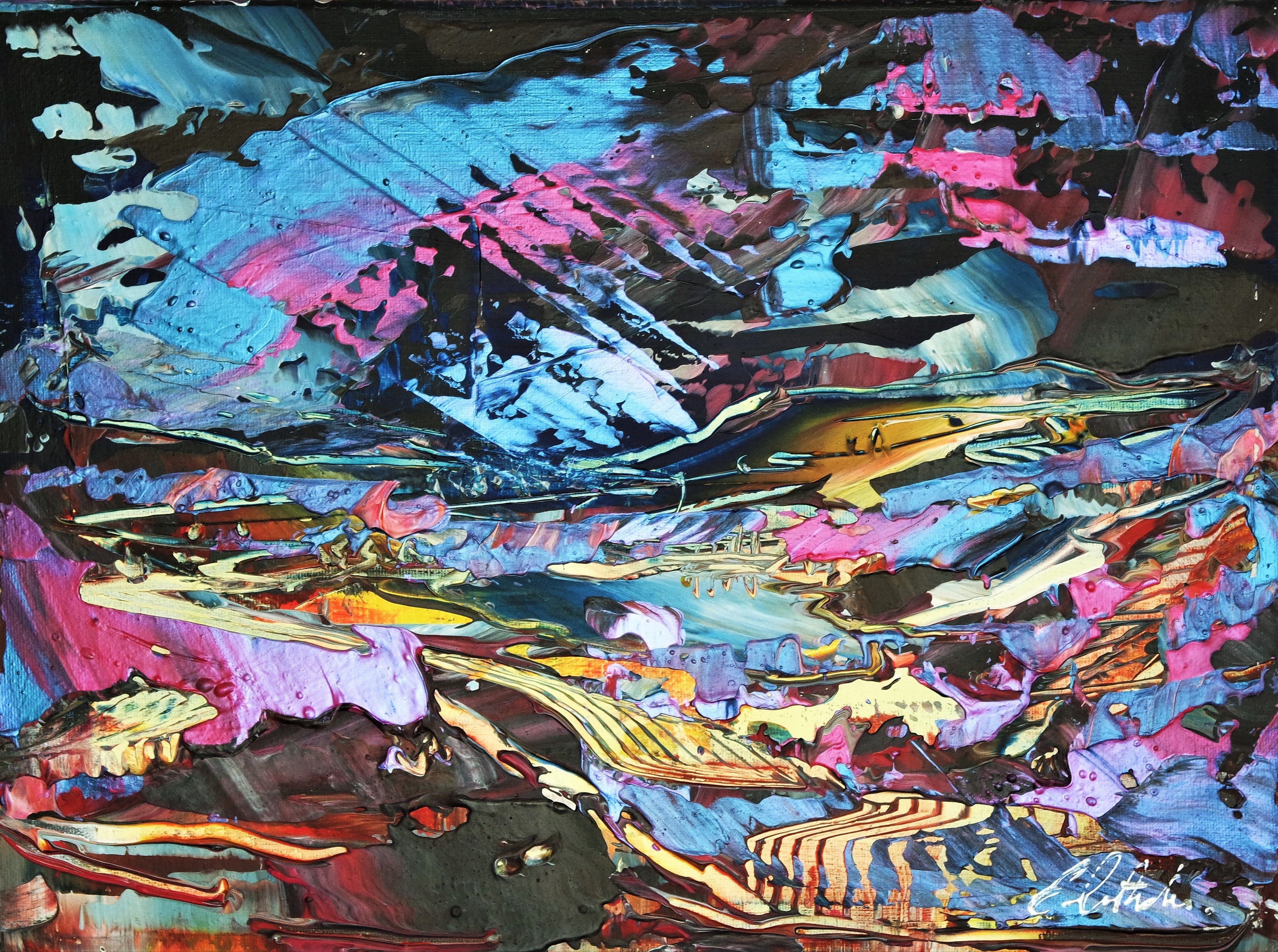Magnificent Abstract landscape 428