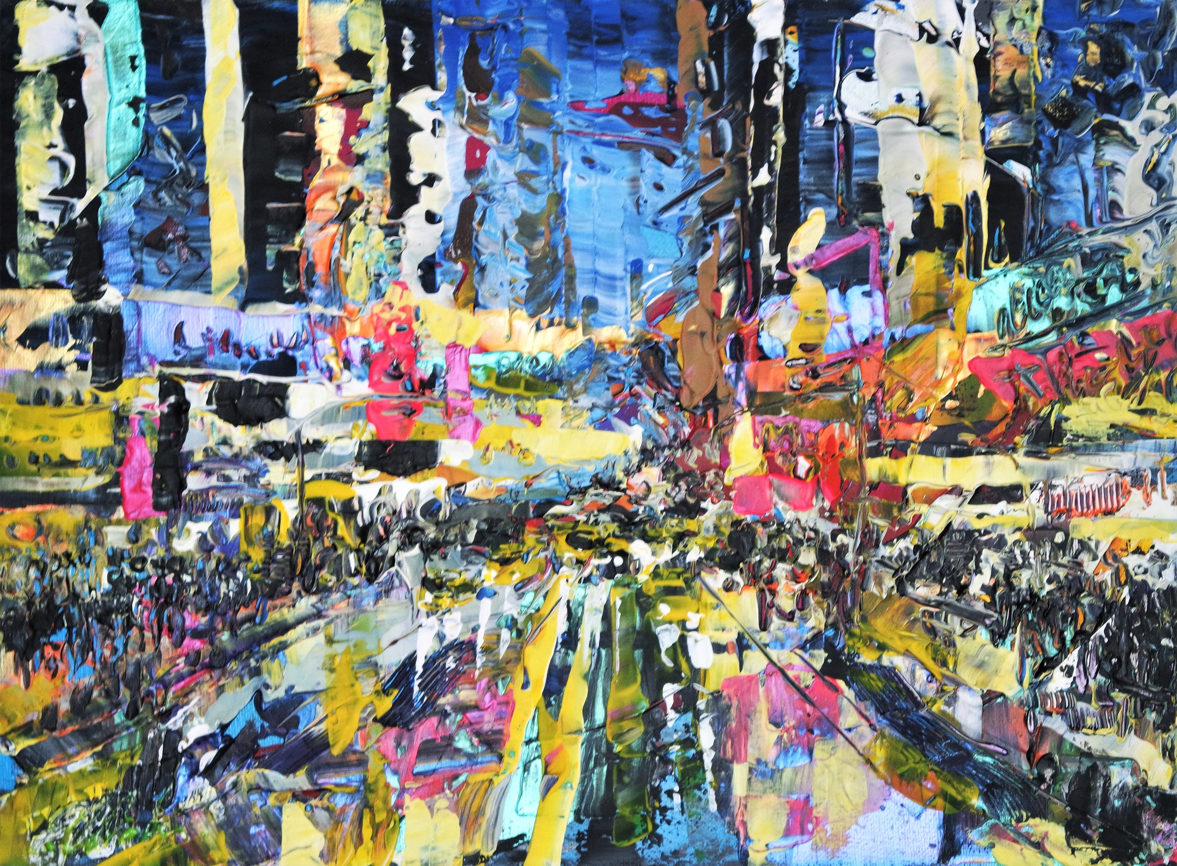 Abstract New York City Lights 446